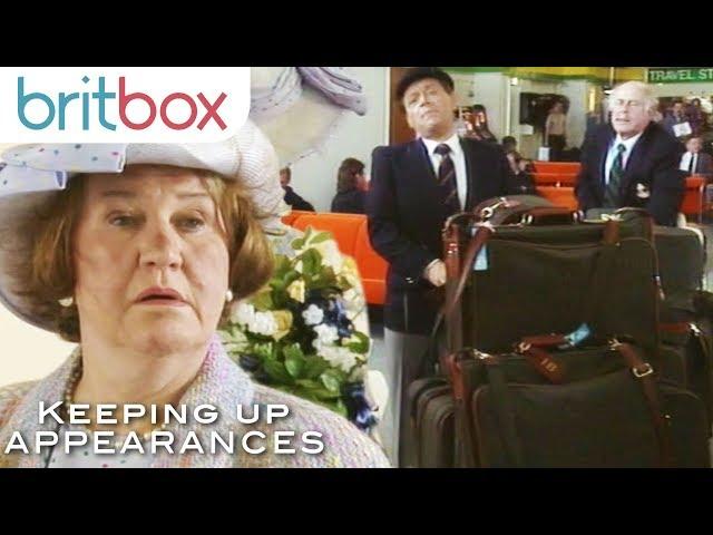 Hyacinth Bucket Can't Travel Lightly | Keeping Up Appearances