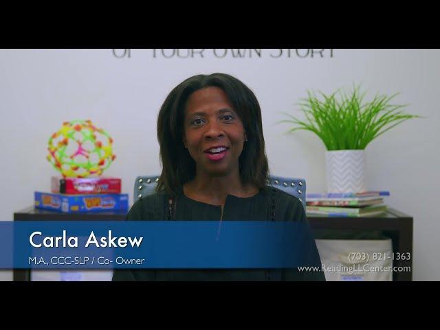 Meet Carla, one of the owners at The Reading and Language Learning Center.