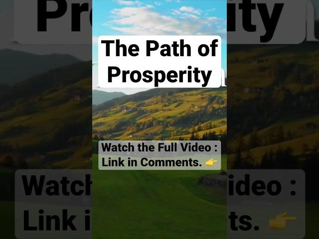 [Audio Book] The Path to Prosperity by James allen. #audiobook #mindful #lawofattraction #prosperity