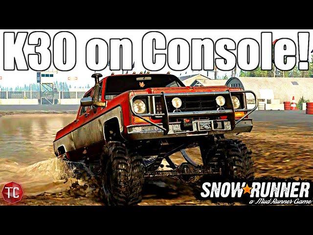 SnowRunner: CHEVY K30 CONSOLE MOD! Xbox Series X Customization & Gameplay