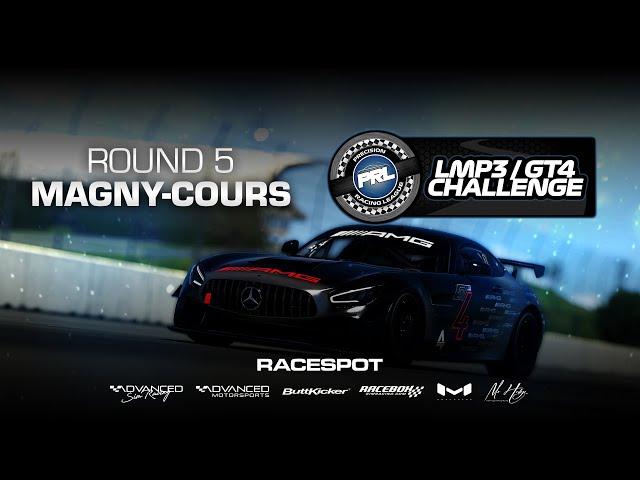 PRL LMP3 & GT4 Challenge on iRacing | Round 5 at Magny-Cours