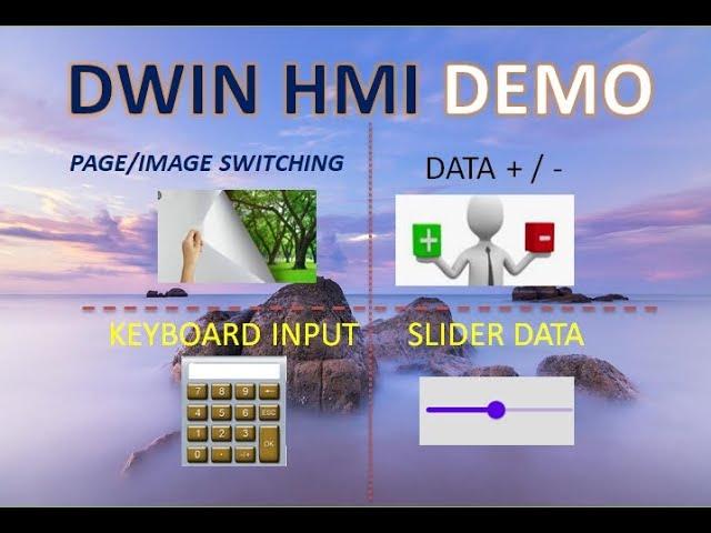 #1 DWIN HMI TOUCH SCREEN DISPLAY - DEMO PROJECT