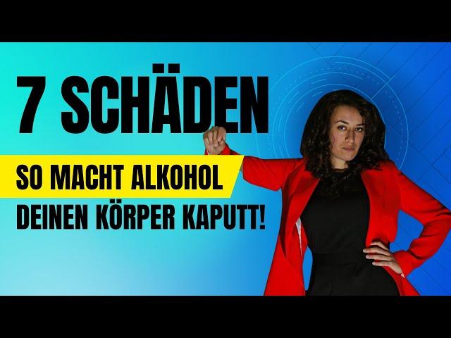 7 schockierende Schäden von Alkohol: So zerstört Alkohol deinen Körper von innen heraus!