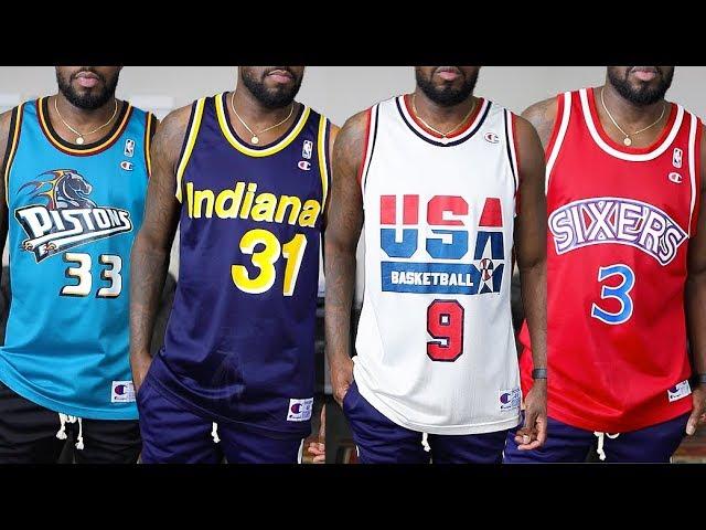 VINTAGE CHAMPION JERSEY PICKUPS | RETRO STYLE | I AM RIO P.