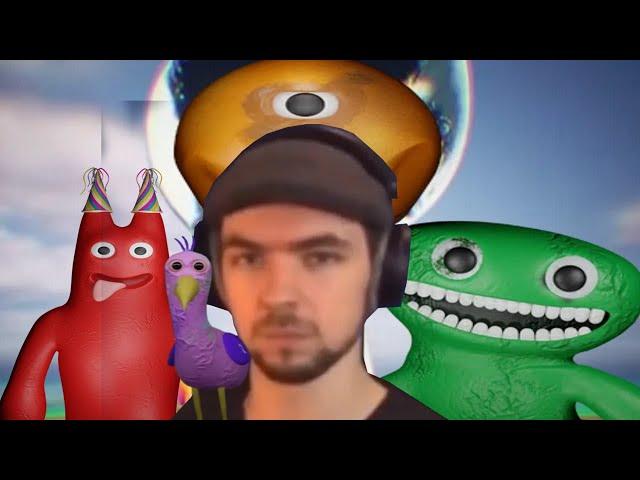 Jacksepticeye loses his mind while playing Garten of Banban