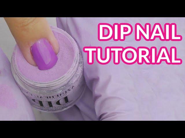 HOW TO DO DIP NAILS AT HOME! | AzureBeauty Kit Review