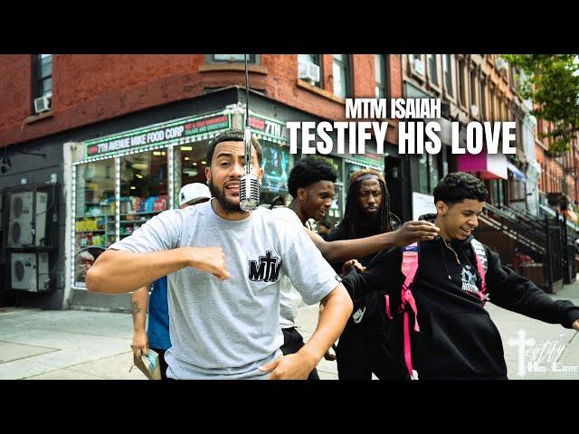 MTM Isaiah performs " KING JESUS " On Testify His Love (Full Video)