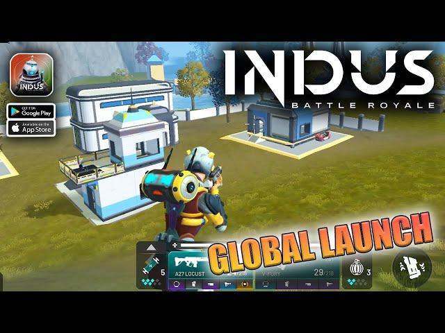 Indus Battle Royale Global Launch Gameplay Walkthrough (iOS, Android)