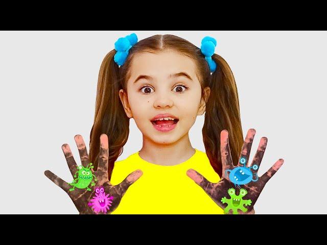 Wash your hands song | Kids Songs Healthy Habits by Nick and Poli
