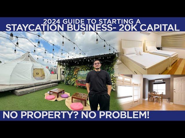 Pano Kumita sa Airbnb Staycation Business 100K per FLR!