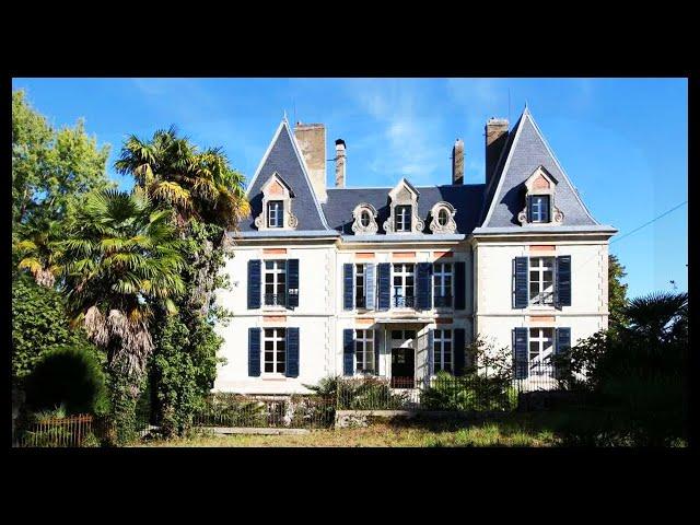 A Gracious 19th Century Renovated Chateau Aquitaine, France