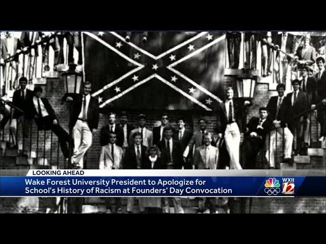 Wake Forest University apologizes for history of racism