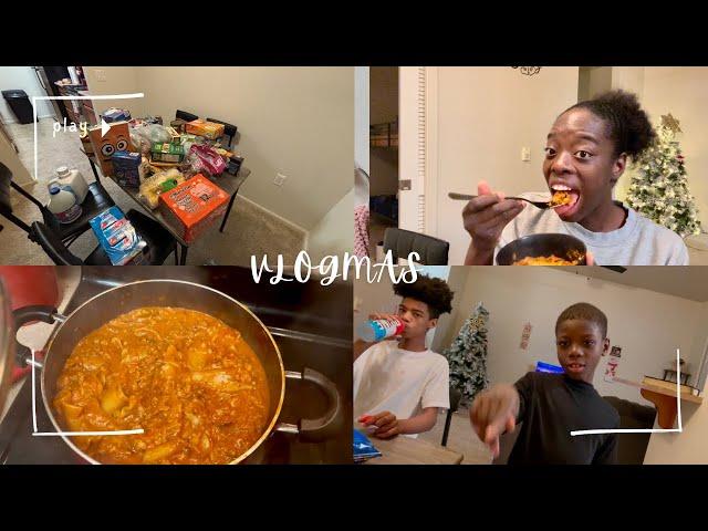 Easy Dinner With The Kids | Food Stamp Grocery Haul + First Time Trying Lasagna Soup