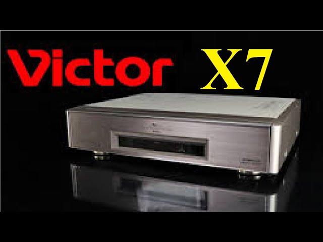 VICTOR HR-X7 PREMIUM VINTAGE S-VHS VCR