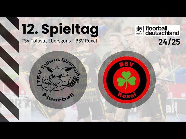 TSV Tollwut Ebersgöns - BSV Roxel | 12. Spieltag - 2. Floorball-BL Herren Nord/West 24/25