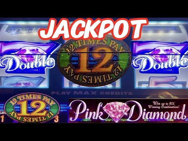 Jackpot Handpay Pink Diamond Old School * 12 Times Pay Slot Play