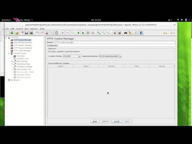 11th JMeter Training Video - HTTP Cookie Manager