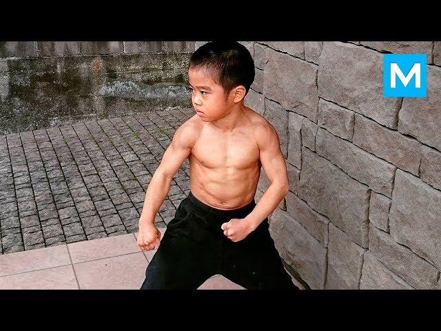 Little Dragon - Baby BRUCE LEE - Ryusei Imai | Muscle Madness