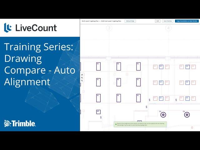 LiveCount: Drawing Compare - Auto Alignment