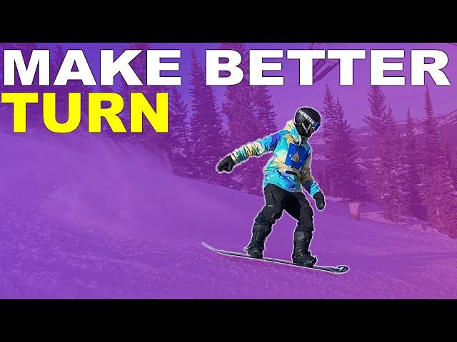 6 Tips for BETTER snowboard turns