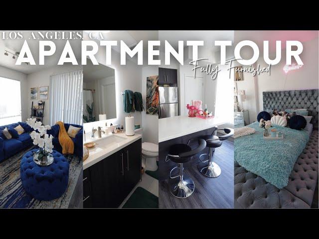 My Fully Furnished Modern Glam Apartment Tour