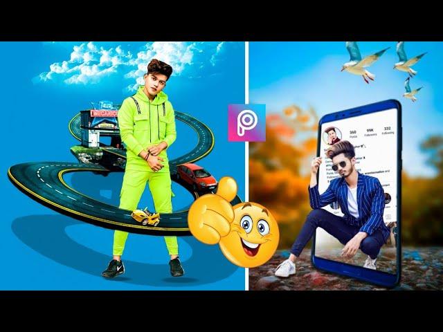 Picsart 3d Manipulation | Picsart Photo Editing | Picsart Editing New Style | #picsart #lightroom