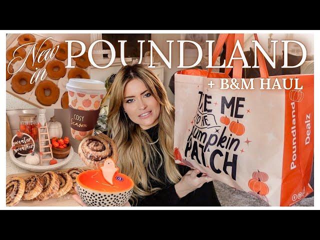 COSY AUTUMN WEEKEND  SHOP WITH ME IN  POUNDLAND + B&M HAUL, BAKING & A NEW GAMING FRIDGE