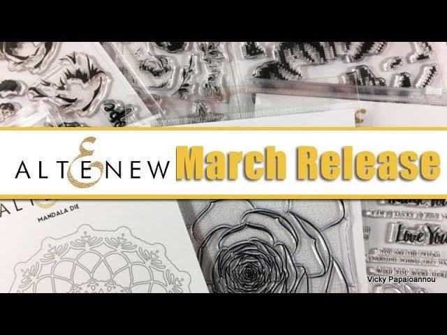 Altenew March 2018 release | Unboxing