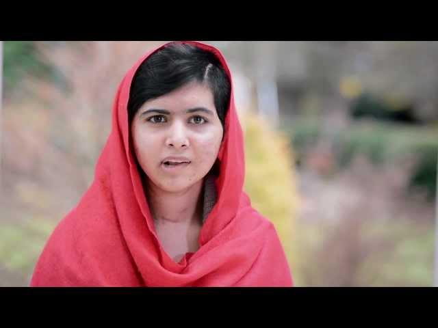 Malala Yousafzai - 2013 Vital Voices Global Leadership Awards, Global Trailblazer