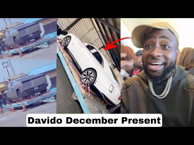 Davido Announce Biggest December Present as his Two Multi Million Cars Touchdown Lagos