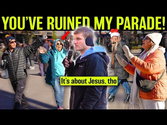 "Christians" Try to Silence Street Preacher at Christmas Parade