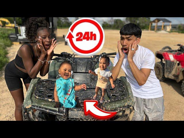 A DAY IN THE LIFE OF THE ROMERO FAMILY WITH TWO BABIES UNDER 2 !