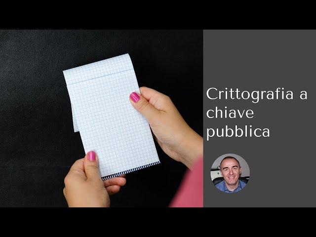 Crittografia a chiave pubblica - Massimo Musumeci