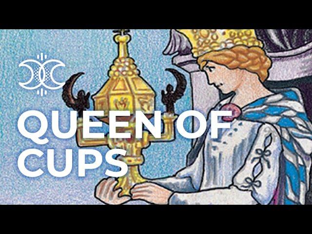 Queen of Cups   Quick Tarot Card Meanings   Tarot.com