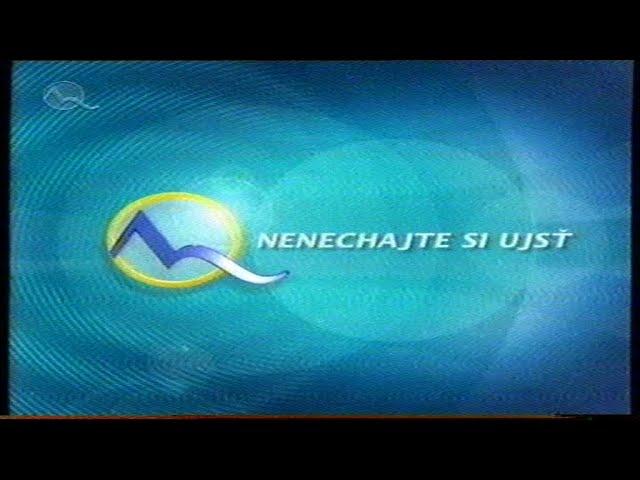 Uputavky  TV MARKIZA rok 2003 archiv VHS