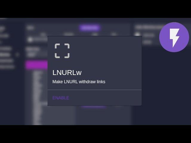 LNURLw, easily mint lnurl-withdraw links