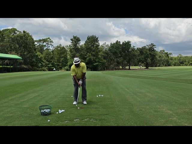 HOW TO HIT A SIMPLE PUNCH SHOT USING THE CHIP AND PITCH WRIST ACTION...