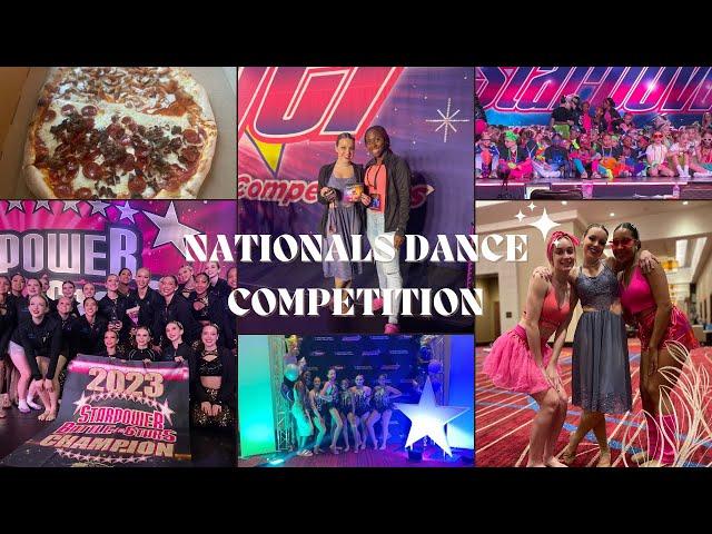 NATIONALS DANCE COMPETITION VLOG| Atlantic City, NCDA, Starpower + La Strada Restaurant