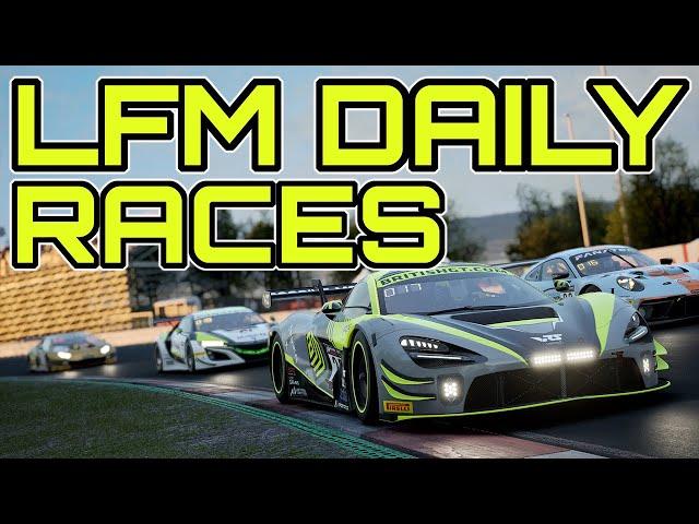 LIVE | ACC ACC SUNDAY SHENANIGANS - LFM Daily Races @ Watkins Glen & Silverstone