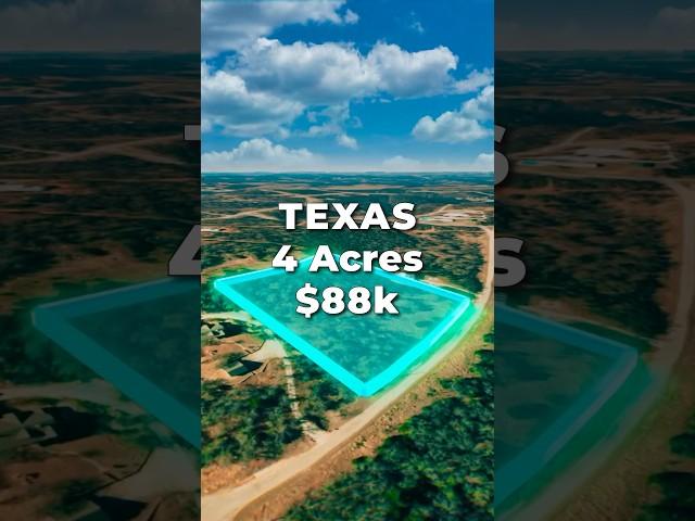 TEXAS LAND for SALE • 4 Acres with Power & Water • LANDIO