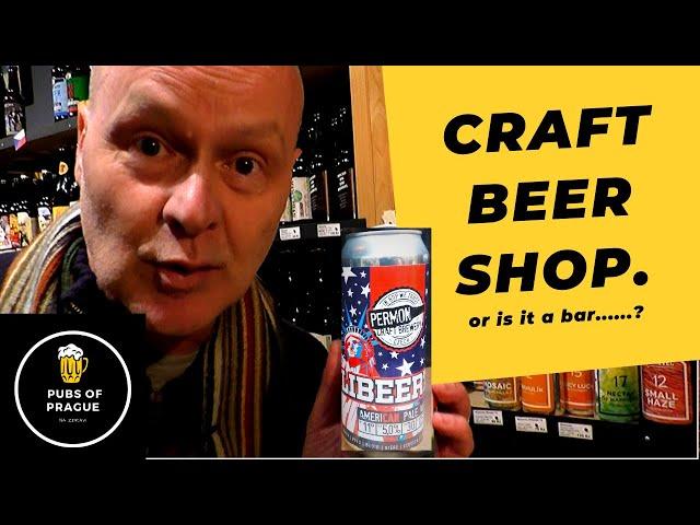 Craft Beer Shop - Beergeek Beershop. Pubs of Prague (E5)