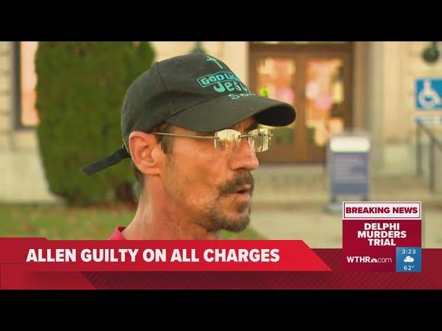 Delphi residents react to Richard Allen's guilty verdict | Delphi murders trial