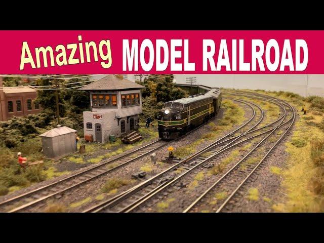 Most Amazing Model Railroad That Got Everything Right!