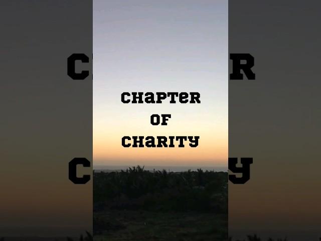 chapter of charity