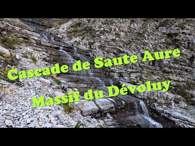 Cascade de Saute Aure - Massif du Dévoluy