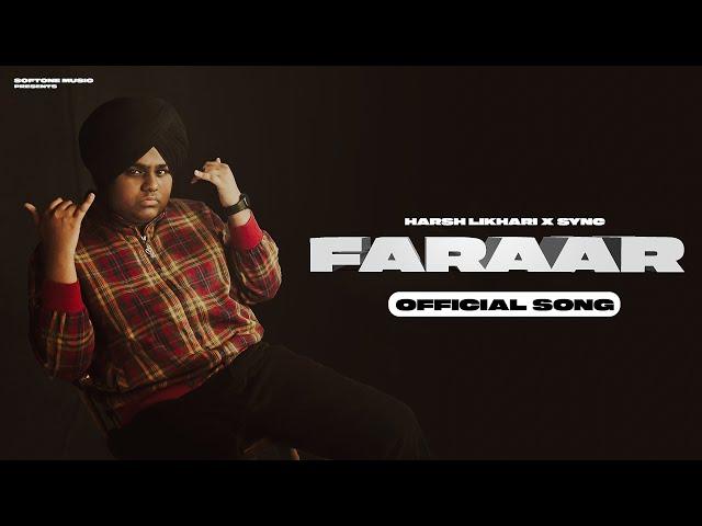 Harsh Likhari - Faraar | New Punjabi Song 2024 | Viral Rap Song @Harshlikhariofficial2007