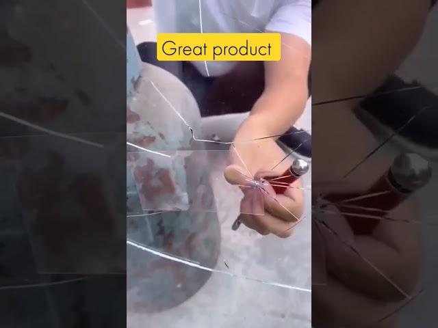 REPAIR damaged crack glass and mirror POWER FULL PRODUCT #repair #damge #glass #mirror #cracked