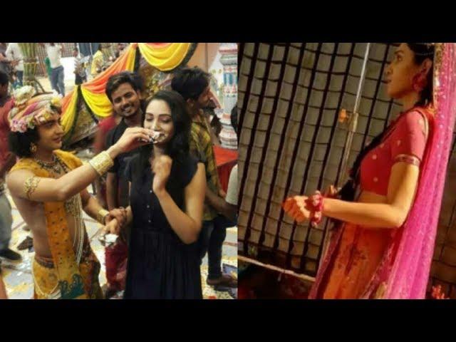 Radha Krishna Serial Actor's Full Offscreen Masti || Radhakrishna Serial Preeti Verma Birthday party