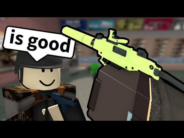 they BUFFED the Mini Uzi and it's ACTUALLY GOOD now in Phantom Forces