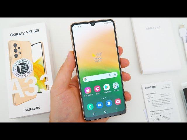 Samsung Galaxy A33 5G Unboxing, Hands On & First Impressions!